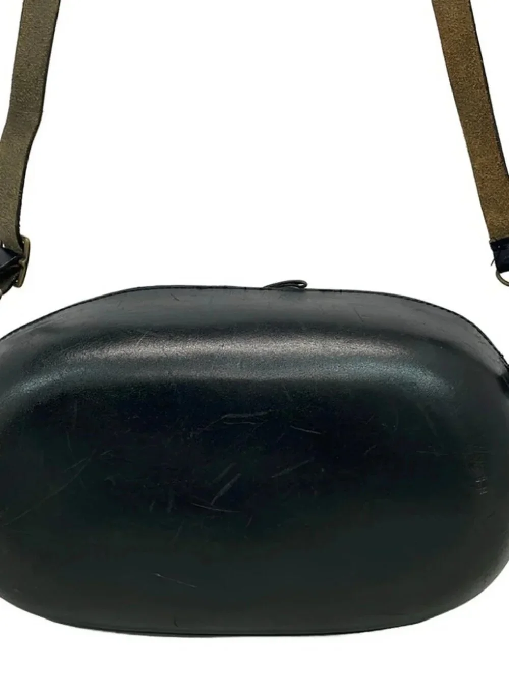 JURGEN LEHL Black Leather Shoulder Bag